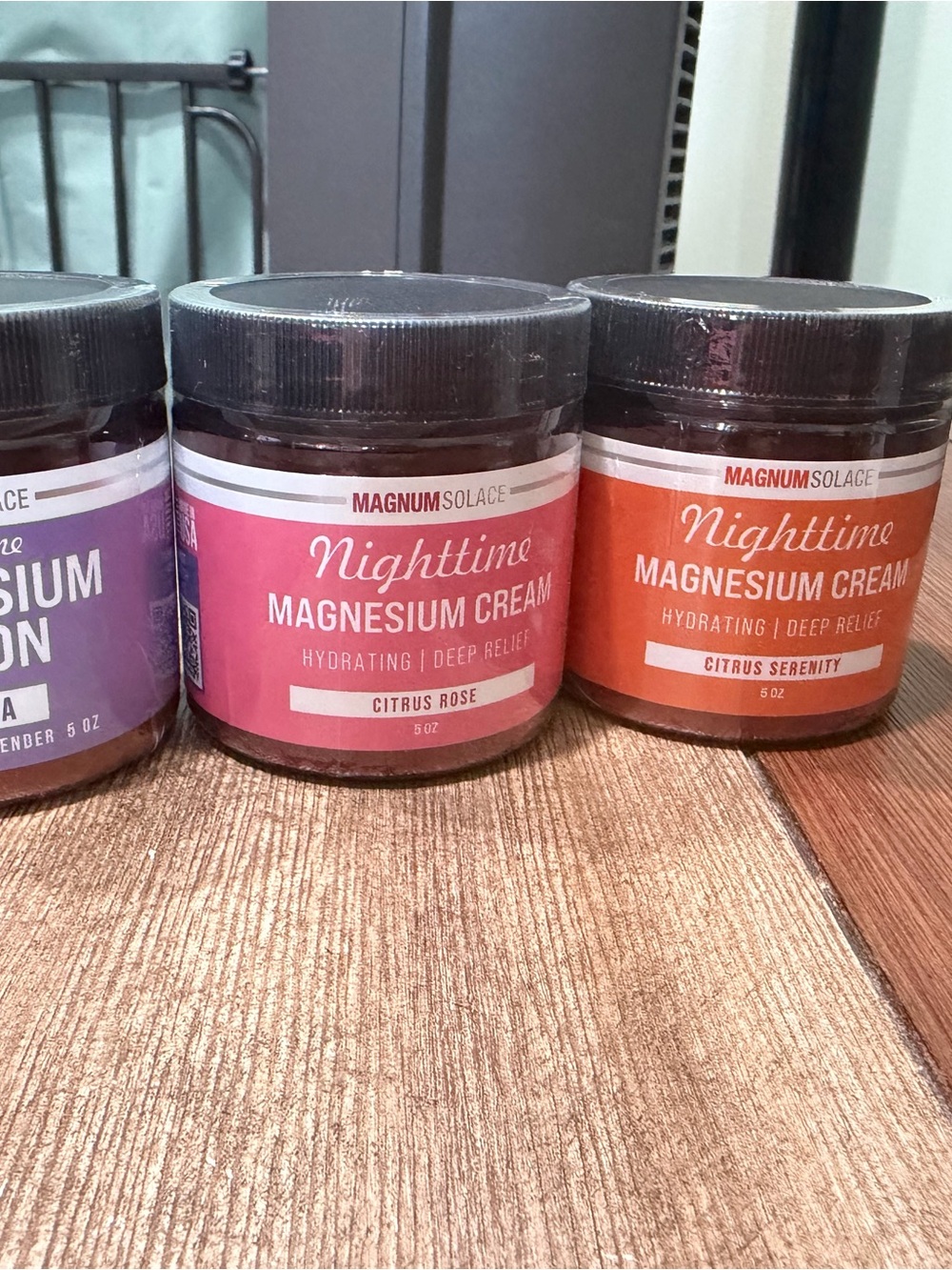 Nighttime Magnesium Cream - Citrus Rose (Pink)